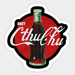 Obey cthulhu Sticker